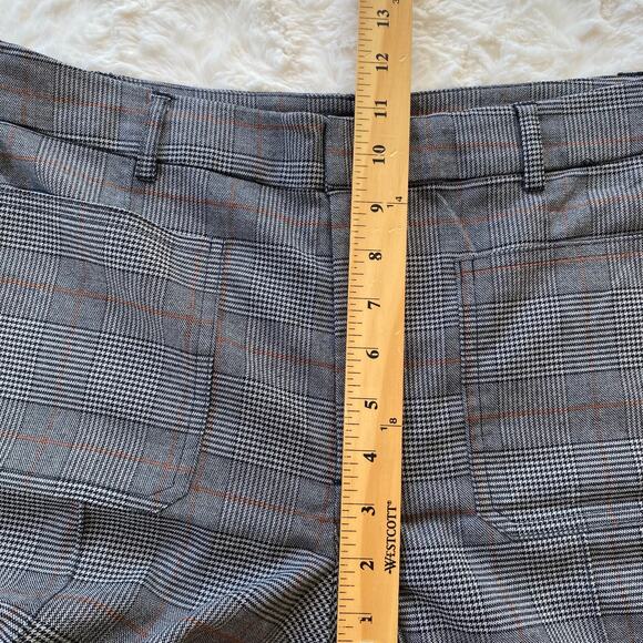 Simply Vera Vera Wang Women's Plaid Cropped Bootcut Pants Size 12 Trousers - Picture 7 of 9